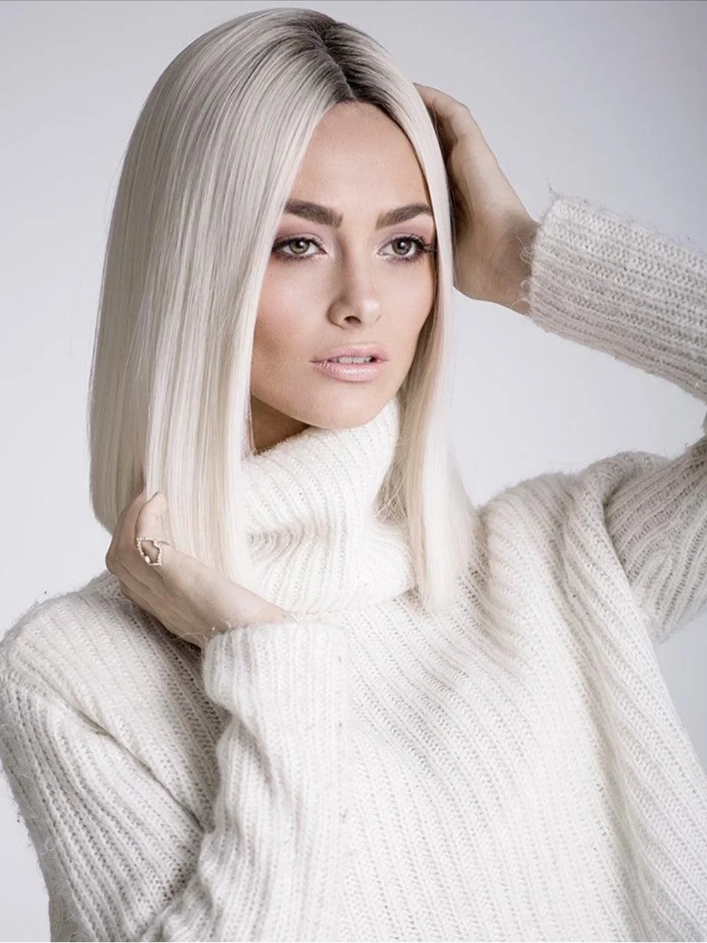 Bellami Zarah 14” Synthetic Wig 220g Straight Hair New